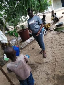 Keta: National Service Person embarks on House to House Voluntary Teaching 7 Keta: National Service Person embarks on House to House Voluntary Teaching | 7