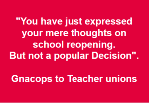 Teacher Unions' thoughts on GES's proposal for reopening of Schools not a 'Popular Decision' - Private Schools Council | 1