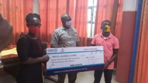 JUST IN: GNAT supports Female Teacher with Ghc23,112.50 Cashback Plan for her Permanent Disability | 2