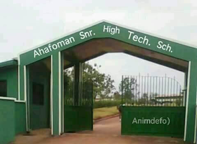 ahafoman senior high technical entrance