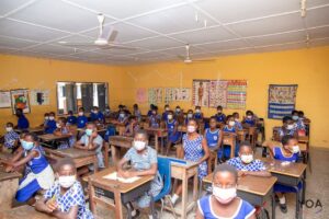 Leklebi Fiape Citizens donate to Primary School, raises fund to Construct Bungalow for Teachers | 1