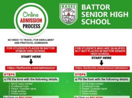 Battor Senior High School 2022 Online Admission Process