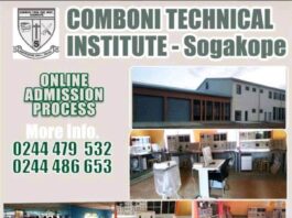 Comboni Technical Institute 2022 Online Admission Process