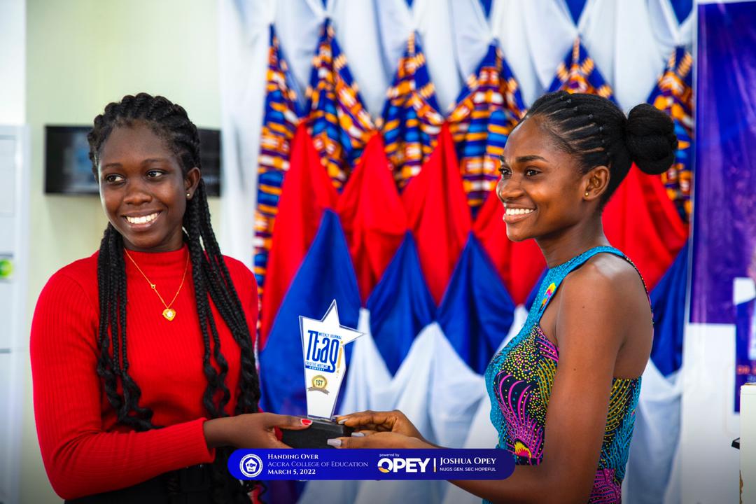 Sandra Honu wins maiden edition of TTAG weekly journal Writing Contest