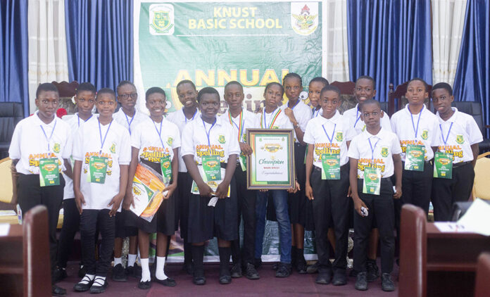 KNUST Basic School Holds Maiden Spelling Bee Competition