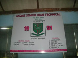 Akome Senior High Technical School 2022 Online Admission Process
