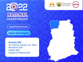 NSMQ 2022: List of Top 5 Qualified Schools from the Upper West Region
