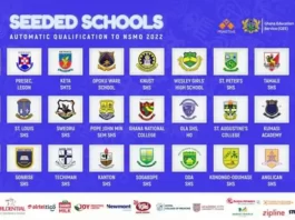 NSMQ 2022: Top List of Seeded Schools that gain automatic qualification