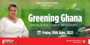 GreenGhana Day: Gizella Agbotui distributes over 4000 seedlings to Schools 7 GreenGhana Day: Gizella Agbotui distributes over 4000 seedlings to Schools | 7