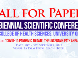 2022: University of Ghana calls for Papers for its 4th Biennial Scientific Conference