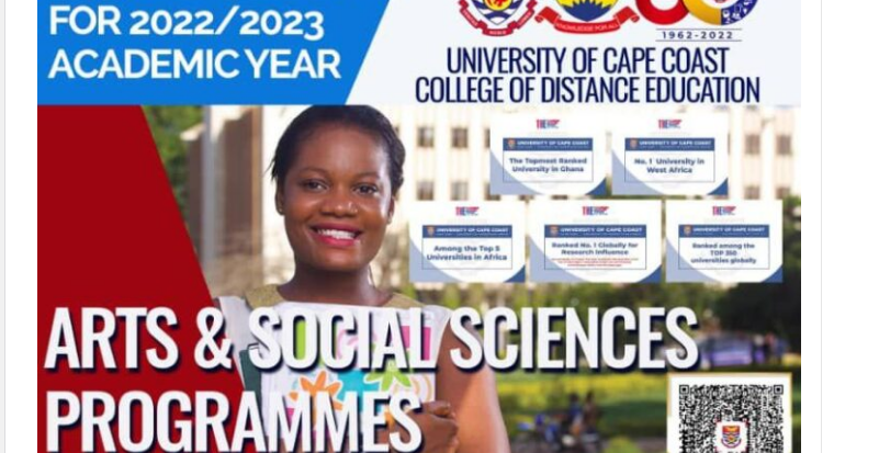 UCC Distance Undergraduate Arts and Social Sciences Programs for the 2022/23 Academic Year