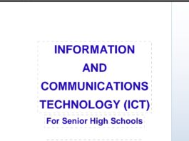 ICT text book for Senior High Schools in Ghana