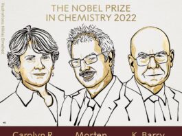 Winners of the 2022 Nobel Prize in Chemistry announced