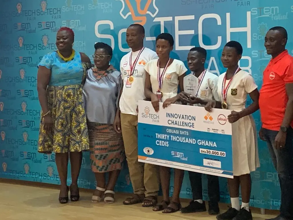 Obuasi Senior High Technical School Wins 2022 Sci-Tech Challenge