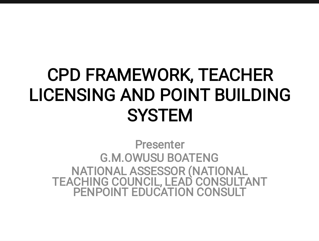 2022: NTC Presentation on Portfolio Building for Teachers