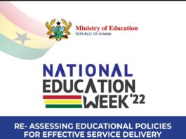 Brochure for the 2022 Education Week Celebration