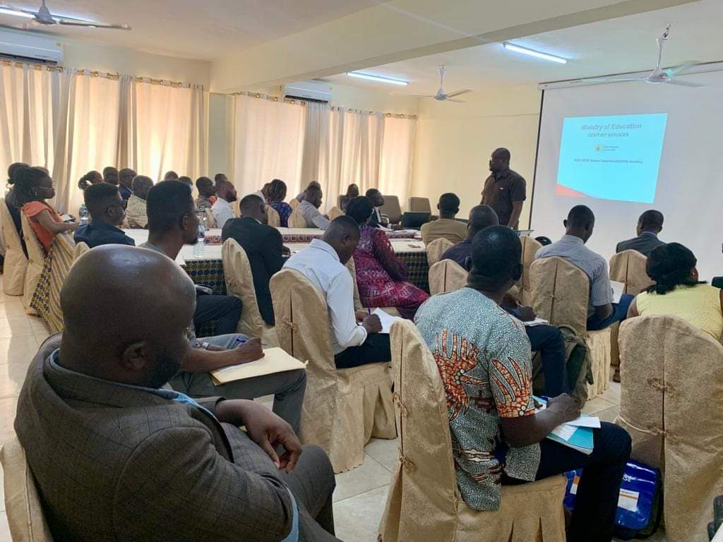 Ghana TVET Service Management Trained on the 2023 Computerized School Placement System