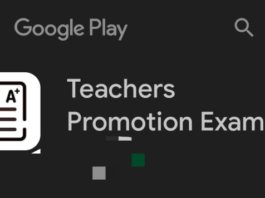 Application Software on Teachers Promotion Examination Out - CHECK IT HERE