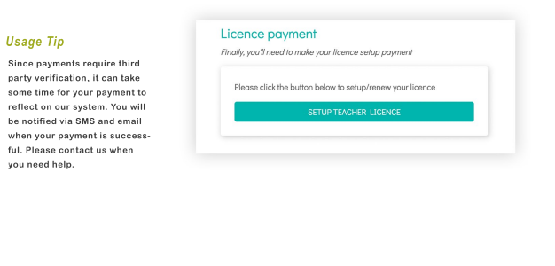 Simple steps to make your license payment on NTC Teachers Portal