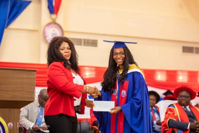 UEW's Valedictorian Sarah Arhinful graduated with a CGPA of 4.0 UEW's Valedictorian Sarah Arhinful graduated with a CGPA of 4.0