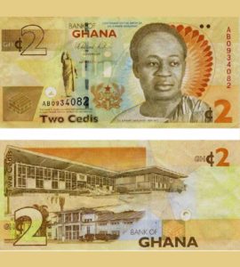 How the Ghanaian Currency evolved since 1958