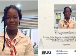 18-Year-Old Princess Korkor Boateng is Ghana’s Youngest Chartered Accountant