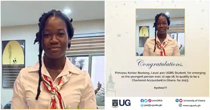 18-Year-Old Princess Korkor Boateng is Ghana’s Youngest Chartered Accountant