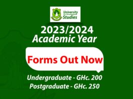 UDS Undergraduate and Postgraduate Programmes for the 2023/2024 Academic Year