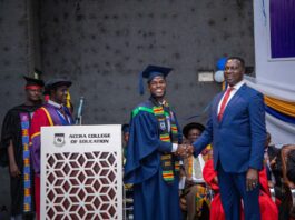 .2023 Congregation: 19 graduated with First Class Honors from Accra College of Education