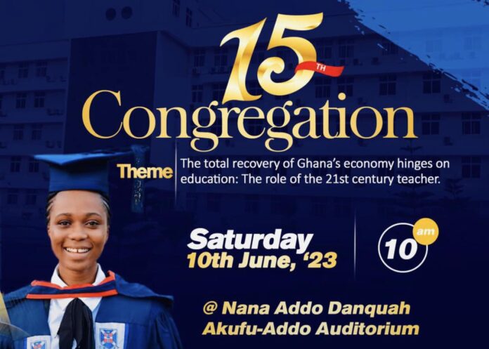 Akuffo Addo joins Kibi College of Education's 15th Congregation on June 10