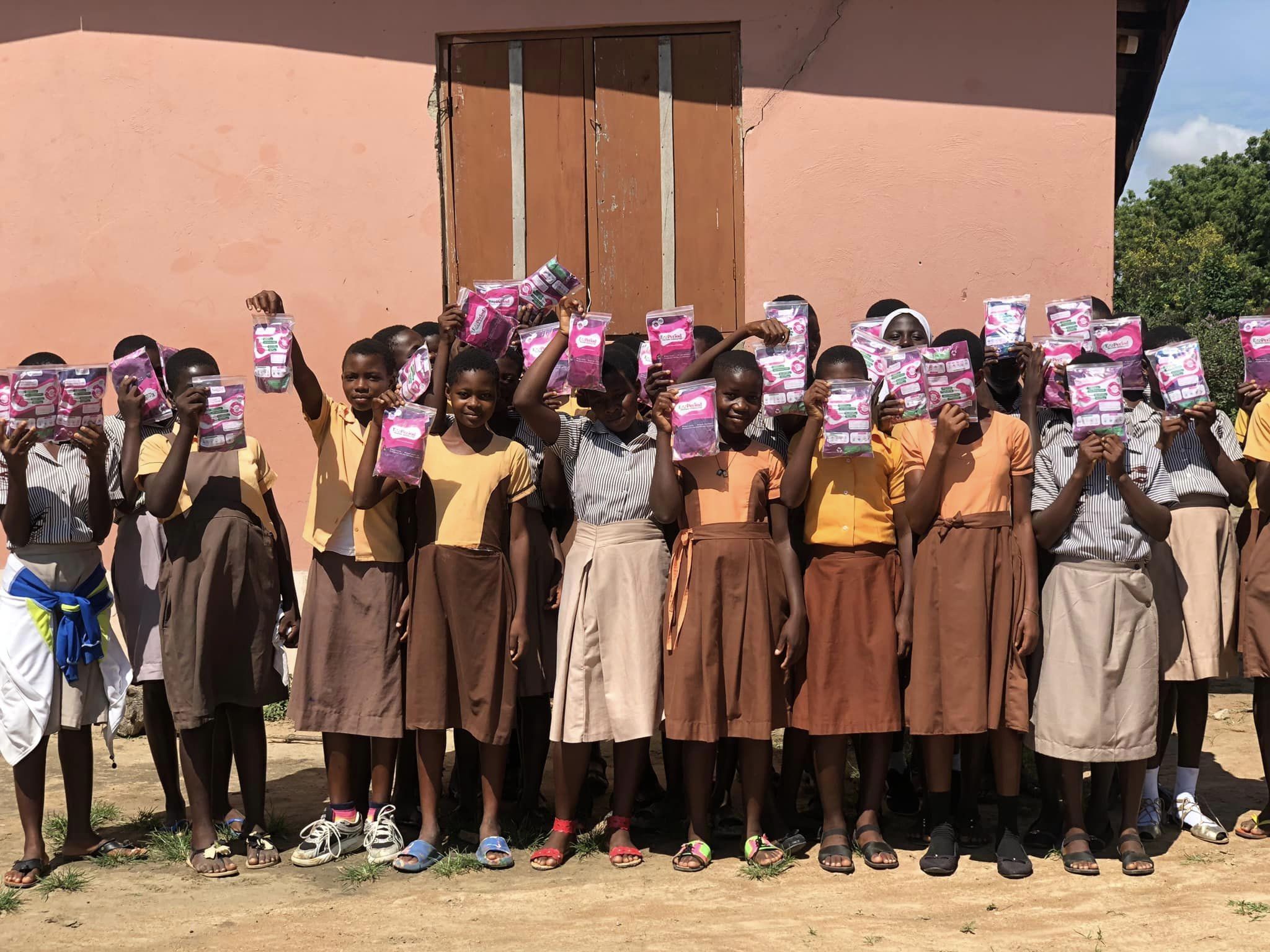 About 100 School Girls Given Reusable Sanitary Pads in the Ada West District | 1