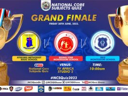 TV Africa to host the Finals of the 7th Edition of the National Core Subjects Quiz for JHSs today