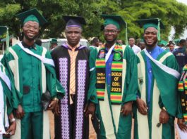 E.P. College Of Education, Bimbilla graduates First B.ED Students with 16 First Class Honours