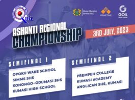 NSMQ 2023: Semi-Finals Pairings for the Ashanti Regional Championship