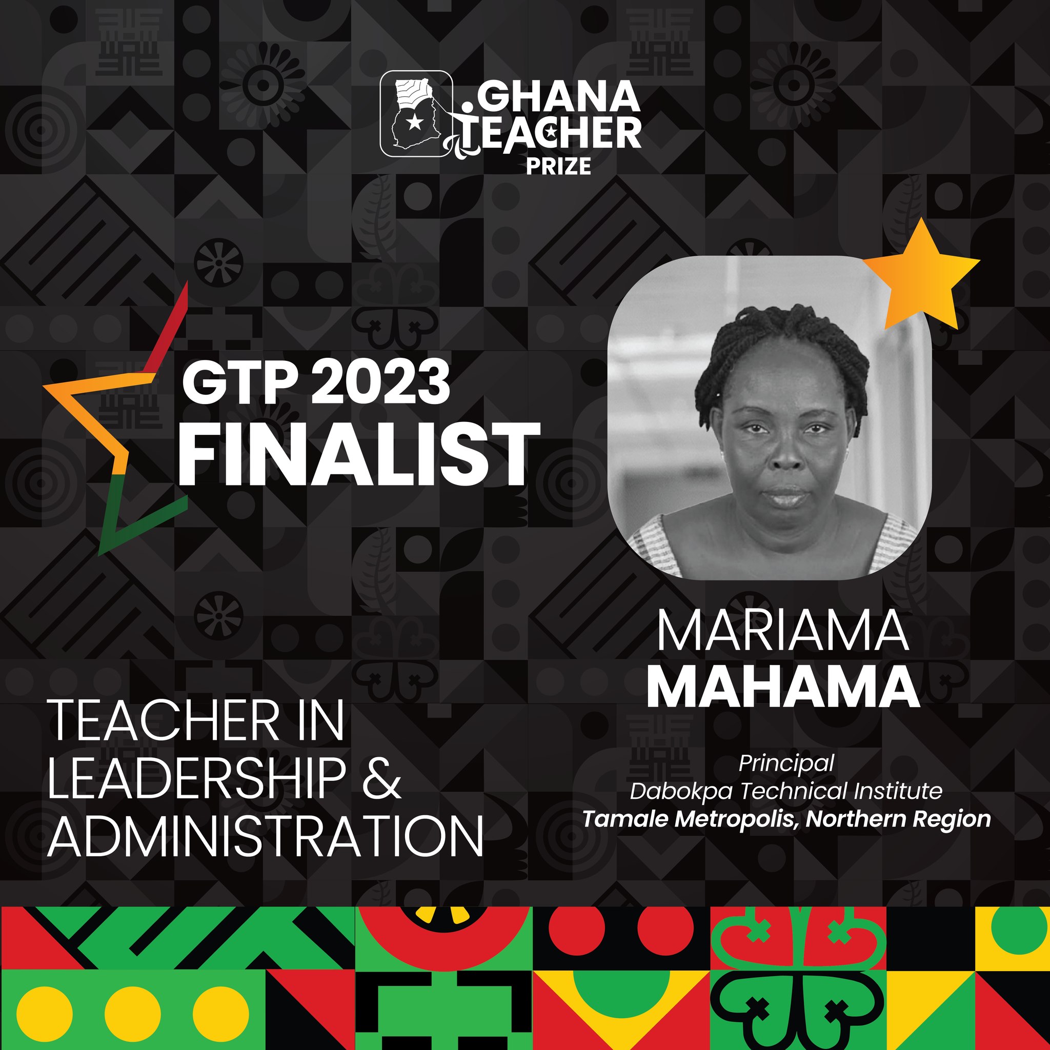 2023 GTP: Meet the Finalists for the Teacher in Leadership and Administration Category TEACHER