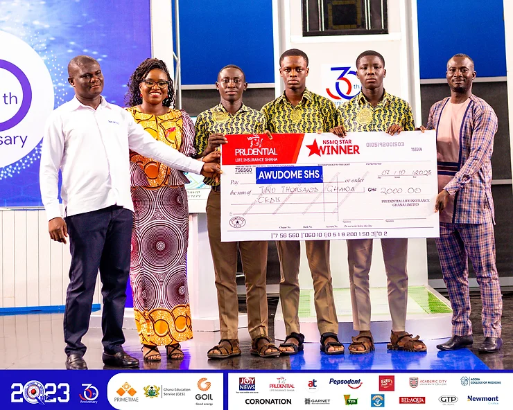 2023 NSMQ: AWUSCO Takes the Crown in a Thrilling Science and Maths Showdown