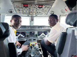 Achimota 2023 NSMQ Finalists Treated to an Exclusive Flight Experience by Africa World Airlines
