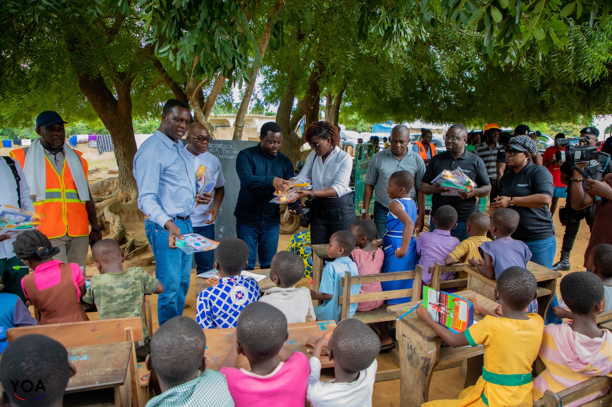 Minister of Education Visits Flood-Affected Battor Town, Pledges Ghana Support for Recovery