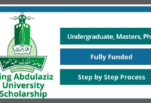 King Abdulaziz University in Saudi Arabia Opens Applications for Fully Funded Scholarships 2024