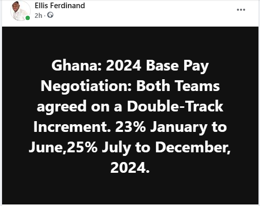 2024 Salaries: Gov't and Workers agree on a 23% and 25% Double-Track Increment