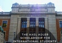 40 Apply for a Fully Funded University of Gothenburg Axel Adler Scholarship in Sweden 2024