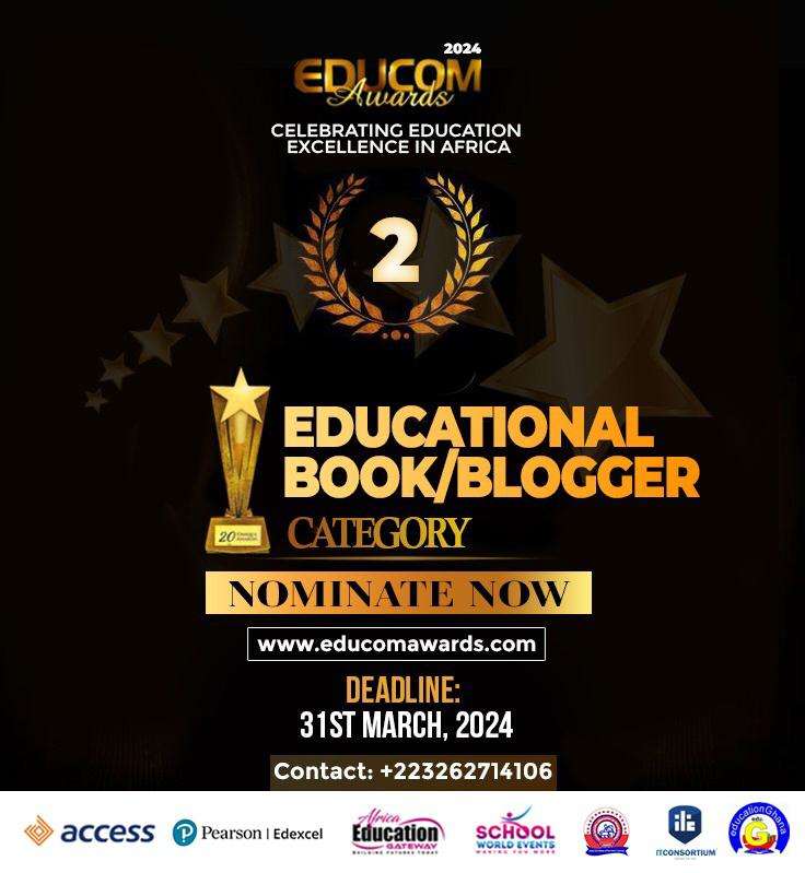 2024 EDUCOM AWARDS: How to Win the Educational Book/Blogger Award - Criteria and Guidelines