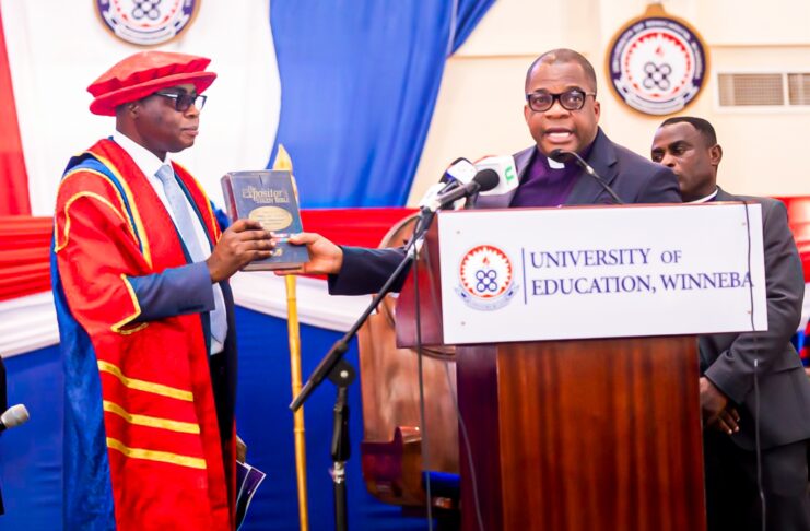 UEW Welcomes Prof. Stephen Jobson Mitchual as 5th Vice-Chancellor