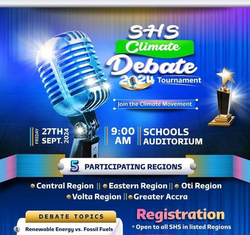 DRN and GES Collaborate for 2024 SHS Climate Debate: Register Now!