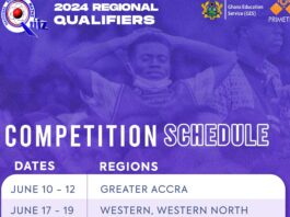 NSMQ 2024 Regional Qualifiers Fixtures: Greater Accra Region