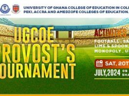 University of Ghana College of Education Presents: Provost's Tournament