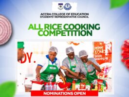 Accra College of Education SRC Week: Cooking Competition Nominations Open