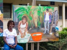 Archbishop Porter Girls’ Alumna Shines at University of Education, Winneba Art Exhibition