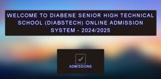 Seamless 2024/2025 Admissions: Diabene SHTS Launches Online Admission Portal for New Students