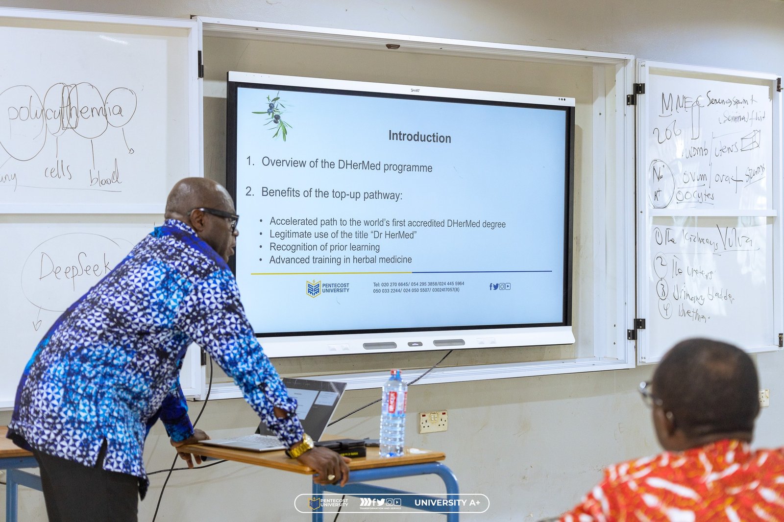 Pentecost University Hosts Orientation for the 2025 Inaugural Doctor of Herbal Medicine Cohort